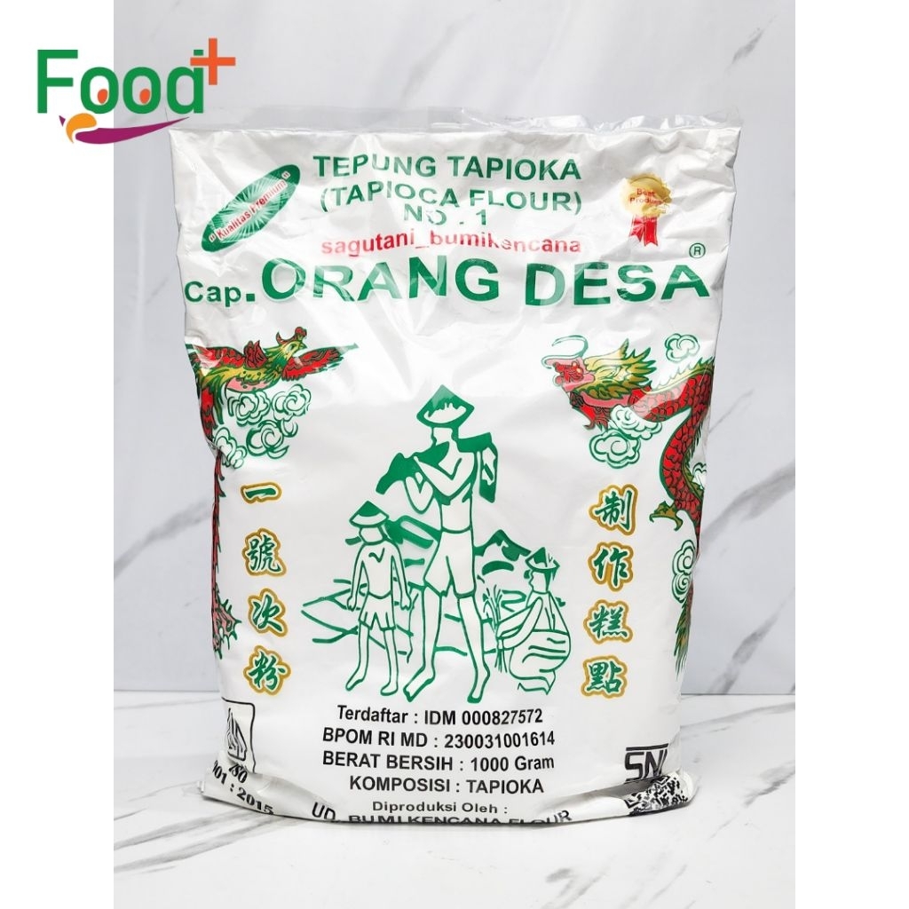 Tepung Tapioka cap Orang Desa / Sagu Tani 1kg