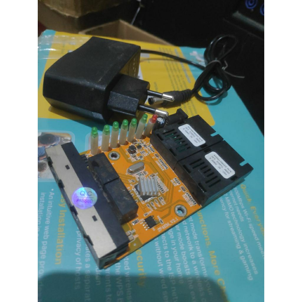 mesin htb converter fiber optik second normal