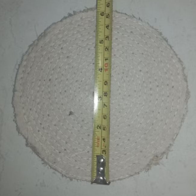 kain poles sisal 6 in 10 mm utk proses poles awalan