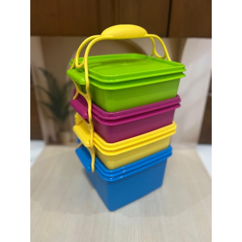 RANTANG KOTAK SUSUN 4 TUPPERWARE