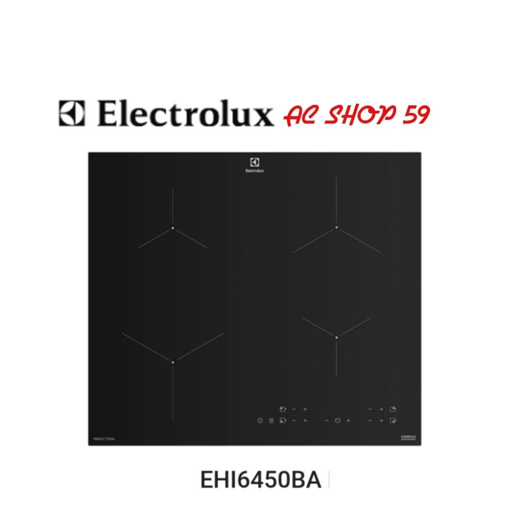 ELECTROLUX EHI6450BA / EHI 6450BA Kompor Tanam Induksi Listrik 60cm Hitam New