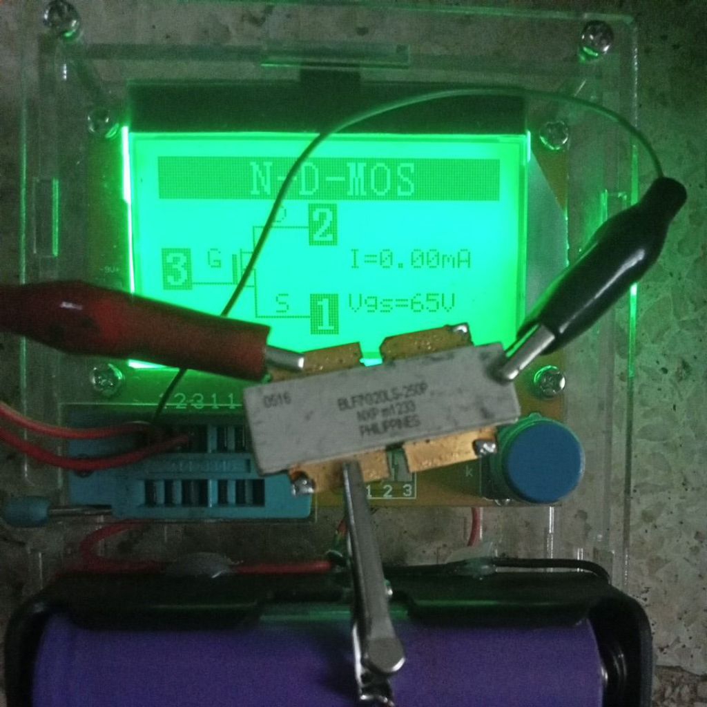 mosfet blf7 250 cabutan