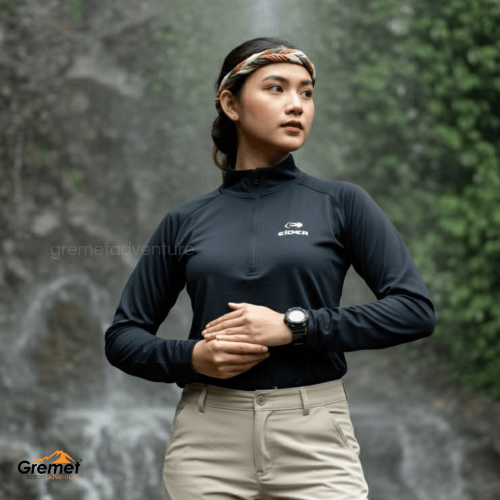 Jaket Baselayer Outdoor Eider Ampezzo - Jaket Gunung Outer Multifungsi