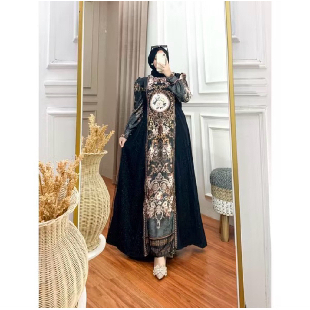 Gamis Lebaran Jumbo mewah elegan