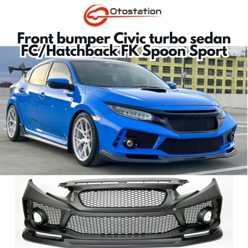 front bumper depan civic turbo sedan/hatchback civic FC/fk Spoon Sport