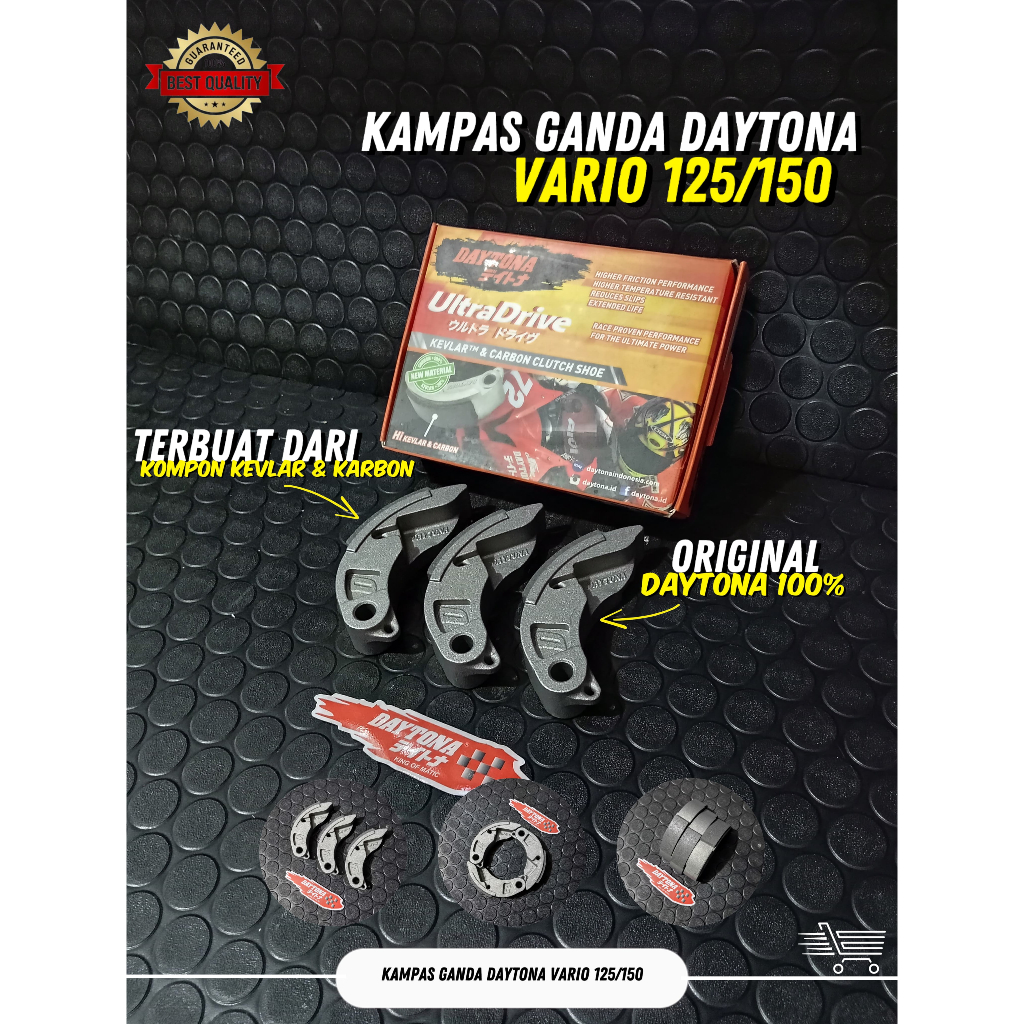 KAMPAS GANDA DAYTONA/KAMPAS OTOMATIS/KAMPAS KOPLING GANDA VARIO 125/150 DAYTONA