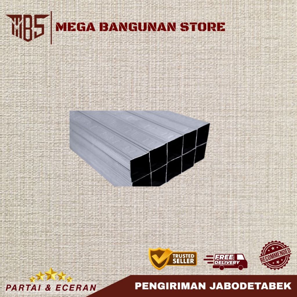 HOLLOW HOLLOW POLOS |  4x4 - 0.5 mm