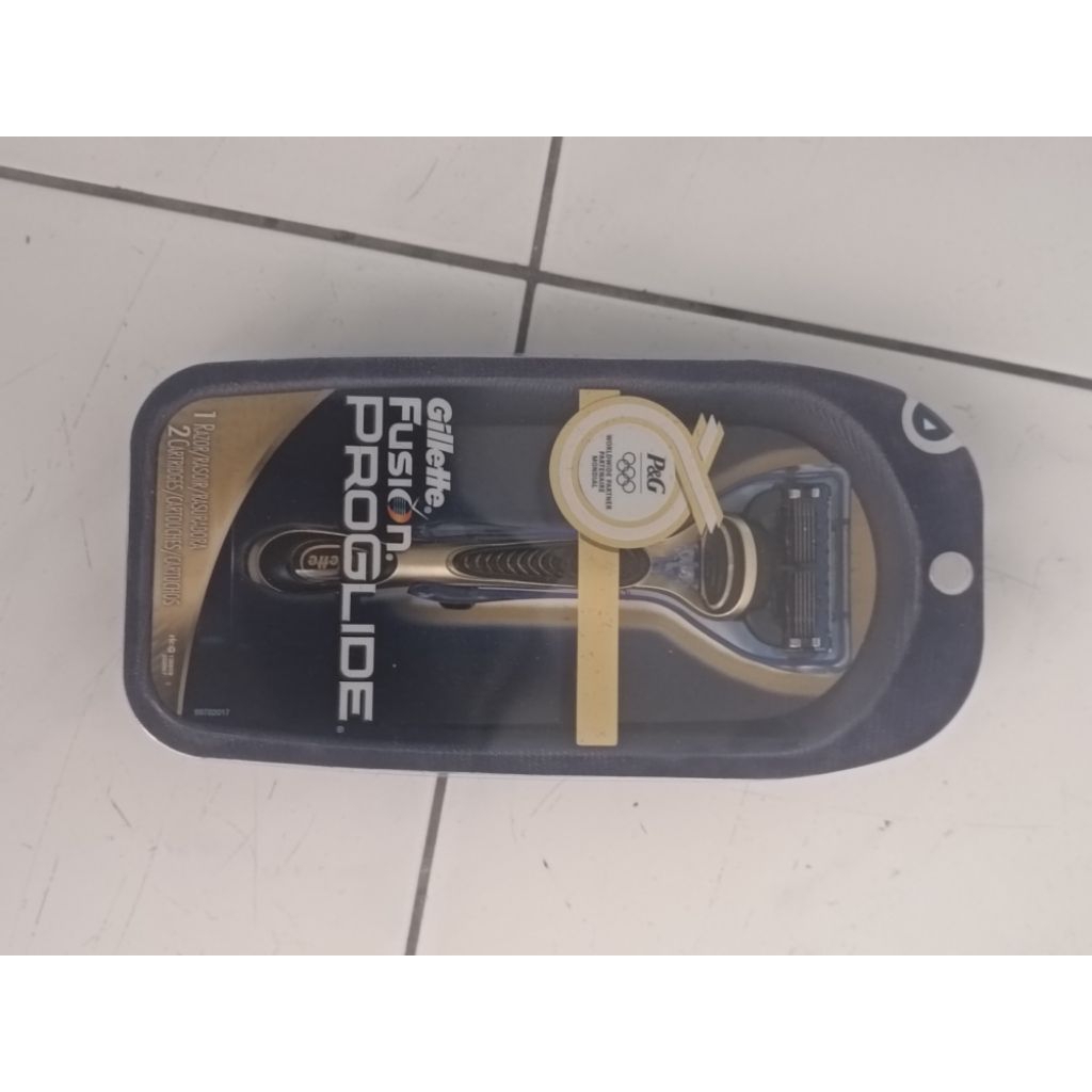 Cukur jenggot Gillette Fusion Proglide Gold ori