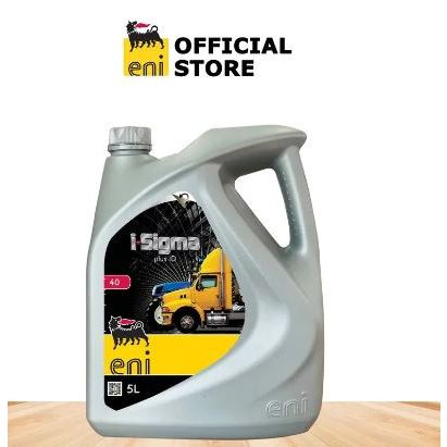 Baru Oli Mesin Mobil Diesel & TRUK & GENSET & BUS & ALAT BERAT - AGIP ENI I SIGMA Diesel Gamma SAE 4
