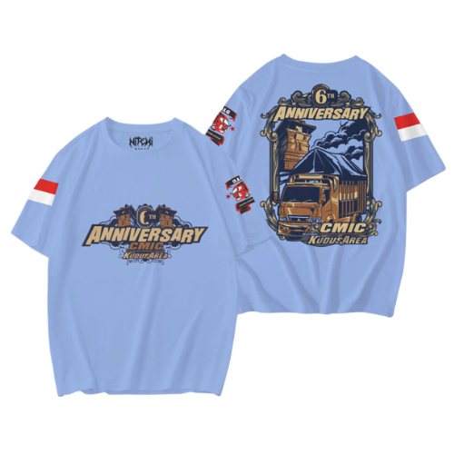 Terbaru Kaos Truck Cmic Anniversary Kudus 6Th Kaos Truck Mania Kaos Distro Truck Mania Cmic Indonesi