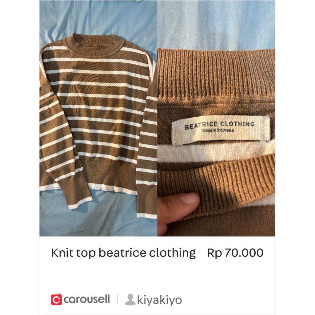 BEATRICE CLOTHING KNIT