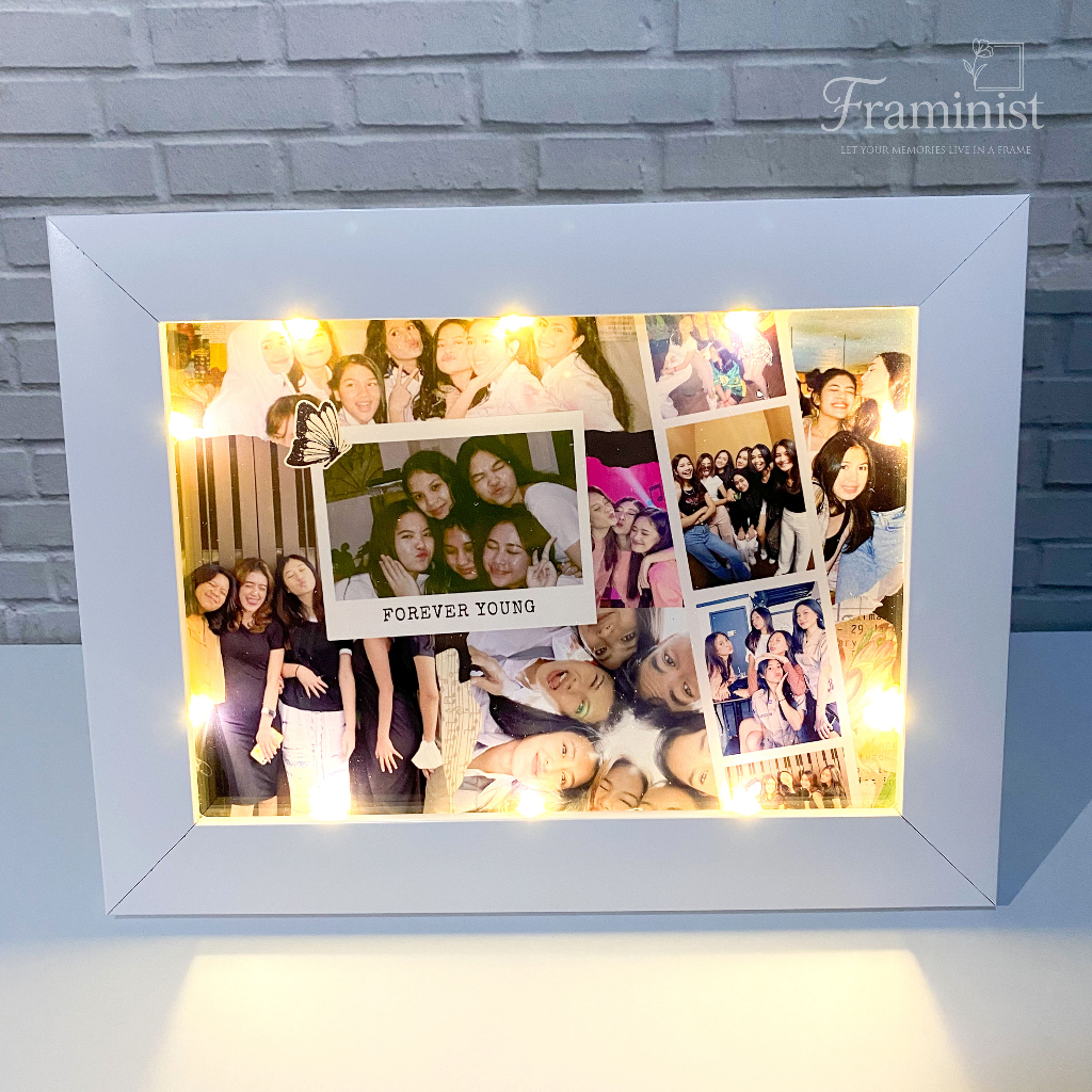 Bingkai Scrapframe Gift Spesial Unik | SCF10-A | for Bestfriend Memories, Couple, Anniv, Graduation,