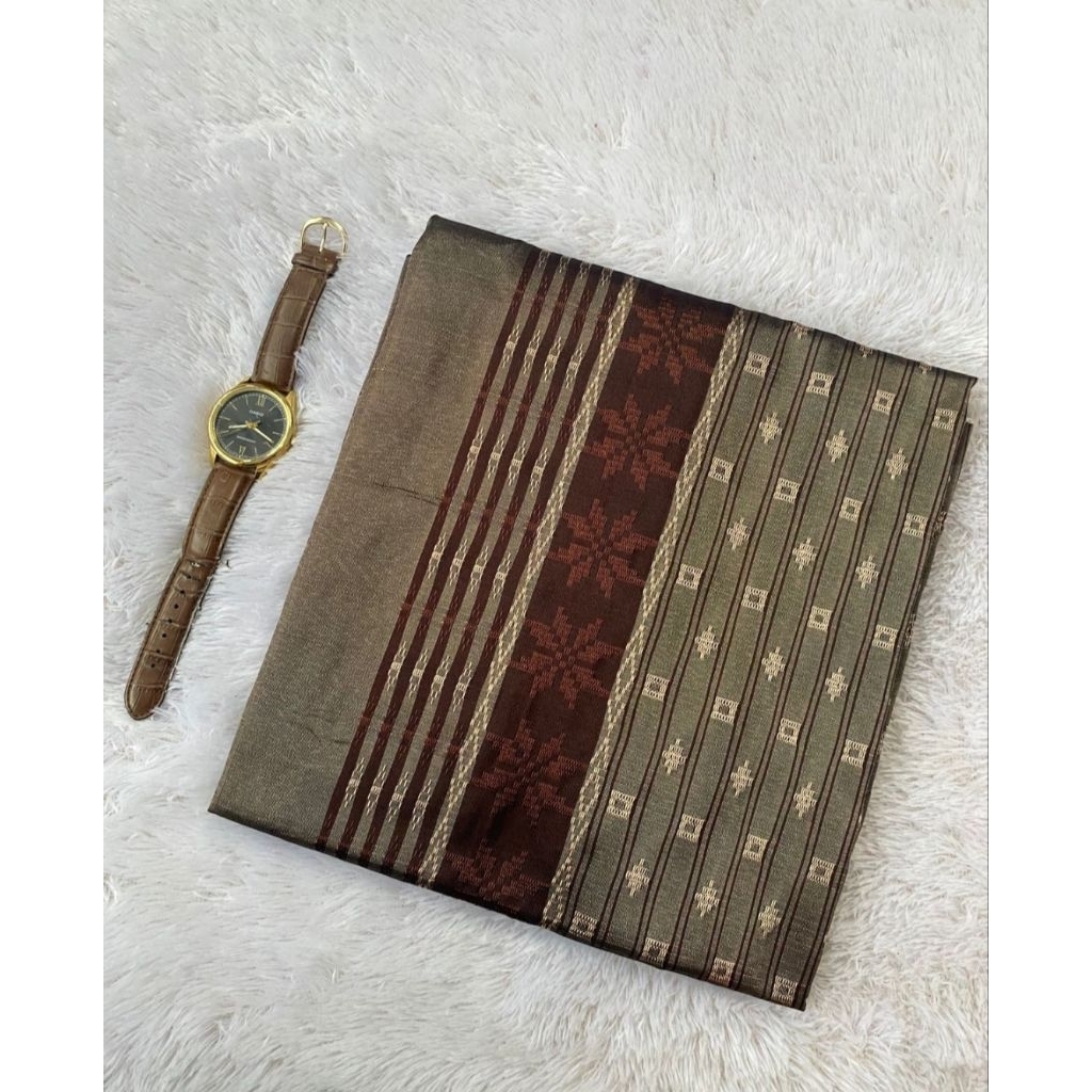 Kain Bahan Kameja Pria & Rok wanita Tenun Baron Sengkang