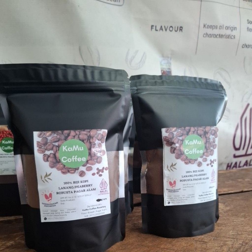 kopi kamu lanang pagar alam 250gram