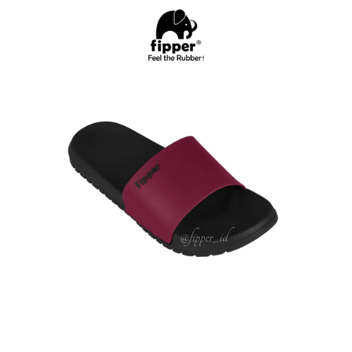 Fipper - Slip On Trail Plus Black / Maroon / Black