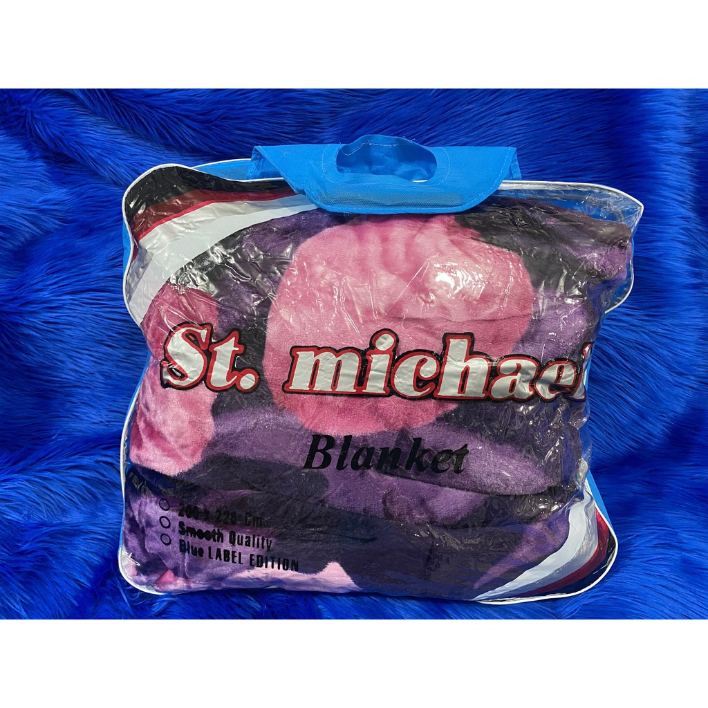 SELIMUT ST MICHAEL BIRU / BLUE 200 X 220 CM