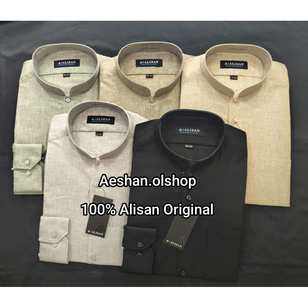 Kemeja Koko Alisan REGULER Lengan Panjang
