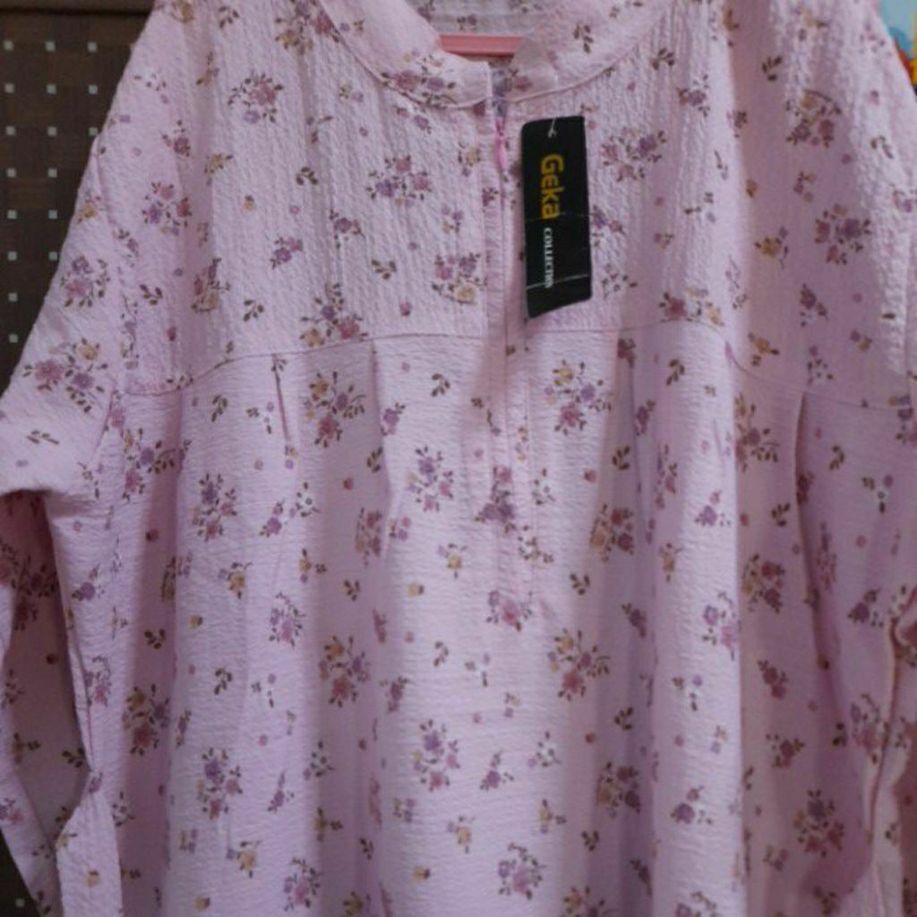 GAMIS MOTIF BUNGA KECIL