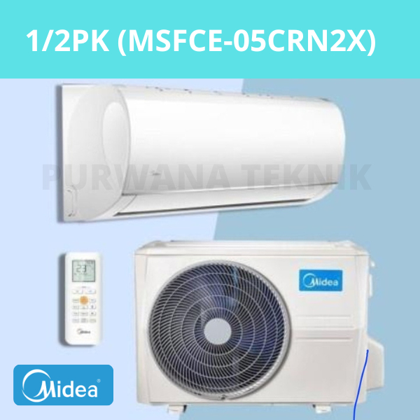 MIDEA AC SPLIT 1/2 PK 0,5PK AC MSFCE / MSFC-05CRN