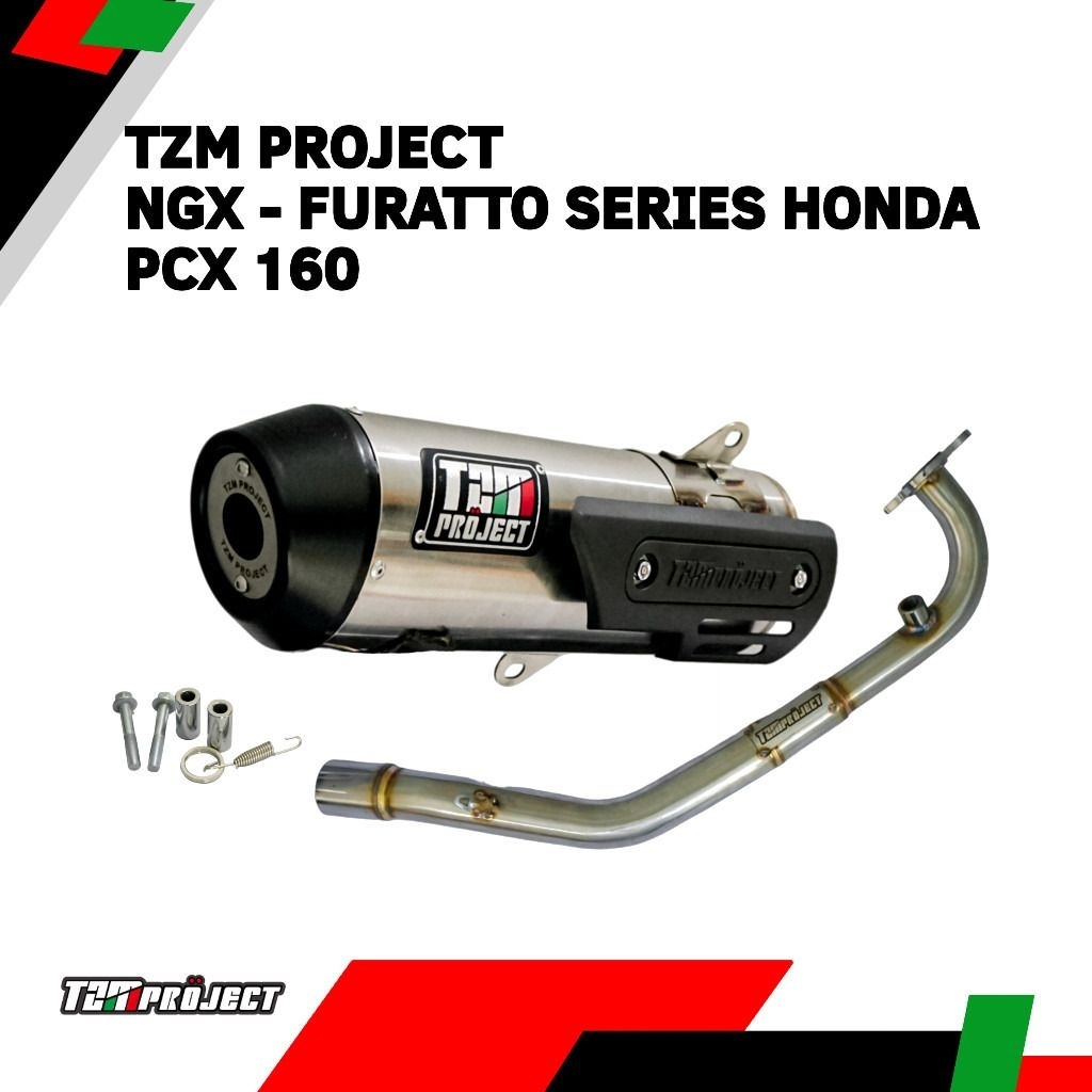 TZM Project Knalpot Std NGX Furatto Honda Pcx160