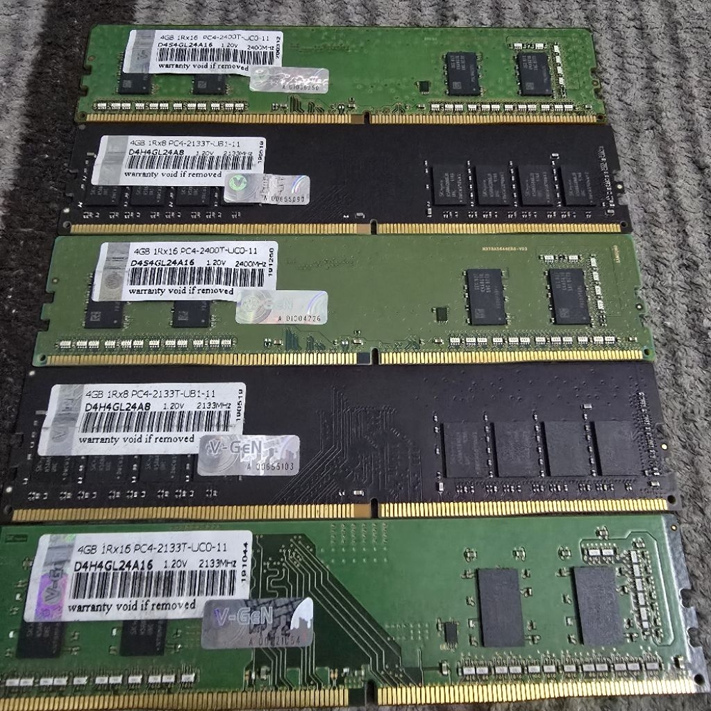 ram ddr4 4gb pc vgen v-gen platinum