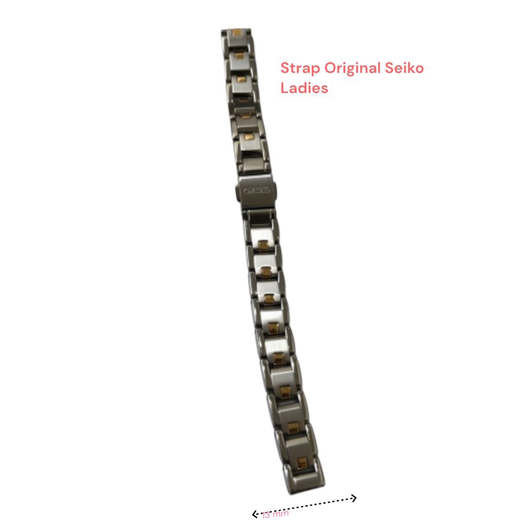 Bracelet Seiko Ladies Size 13 mm Original