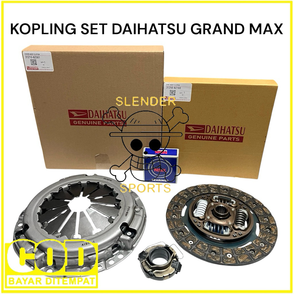 KOPLING SET GRAND MAX - KAMPAS KOPLING SET DAIHATSU GRAND MAX - KOPLING FULL SET DAIHATSU GRAN MAX R