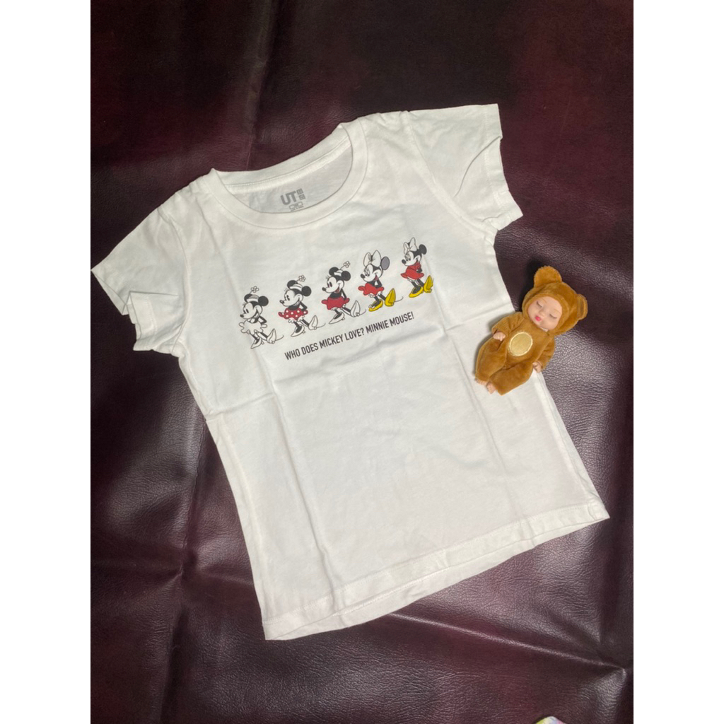 Kaos UT uni qlo anak mickey