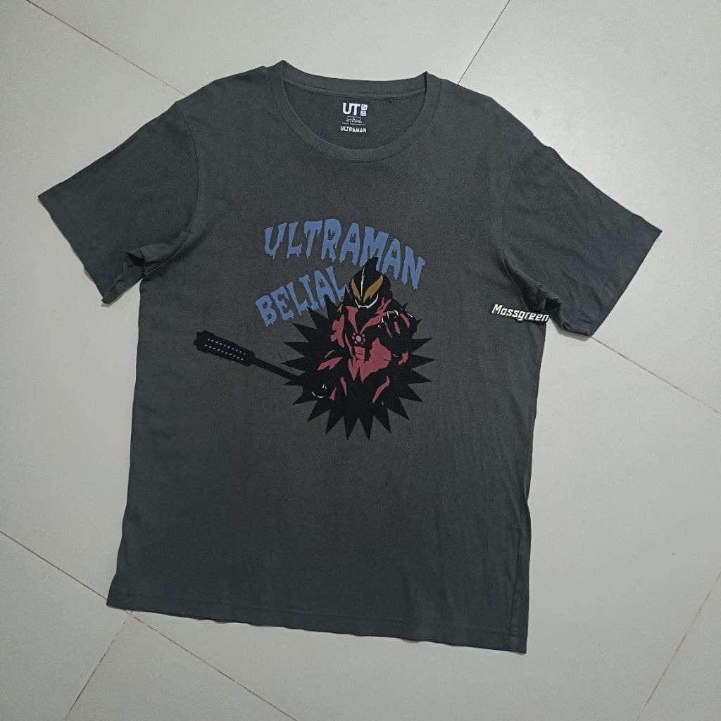 Kaos Ultraman belial 2019 tag Uniqlo ,L (LfitM)