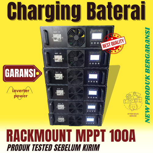 MPPT rating 100a 100 amper rack mount mppt solar charging 100A Casing MPPT Lokal MPPT 100A rackmount
