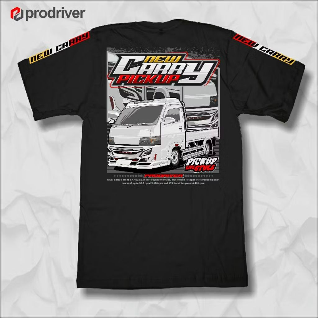 PDR011 - kaos pick up kaos carry kaos dewasa kaos terlaris