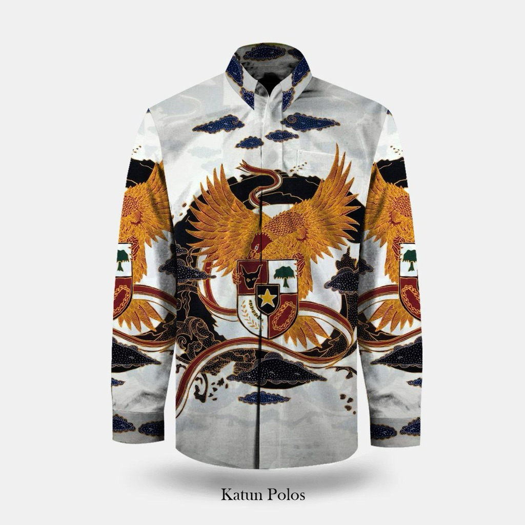 Batik Motif Garuda /Kain Batik Tulis Garuda Pancasila