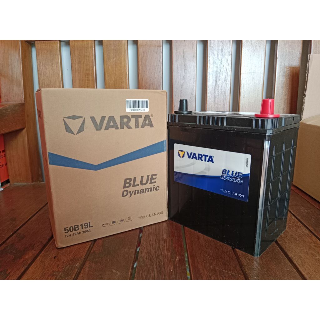 Aki Mobil Varta Blue Dynamic 50B19L NS40ZL 42B20L 12V 42Ah Aki Mobil Grand Livina, Xpander, Sigra Br