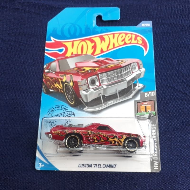 Hot Wheels Custom 71 El Camino Red - HW Dream Garage