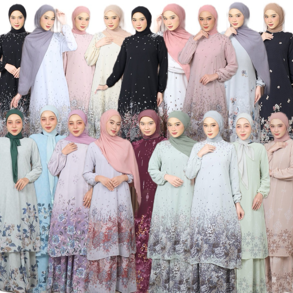 GAMIS MALAYSIA CERUTI MOTIF PEKANBARU