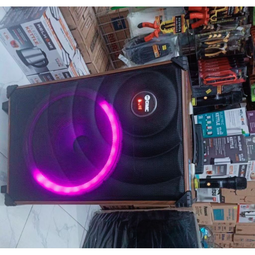 Speaker GMC 15Inch/GMC 883l Free 2 Mic Wireless