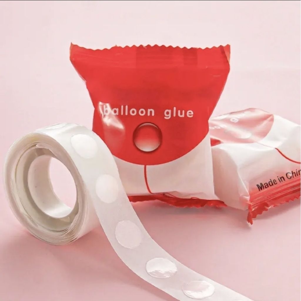 1 Pcs Lem Balon Double Tipe Balon Foil Balloon Glue