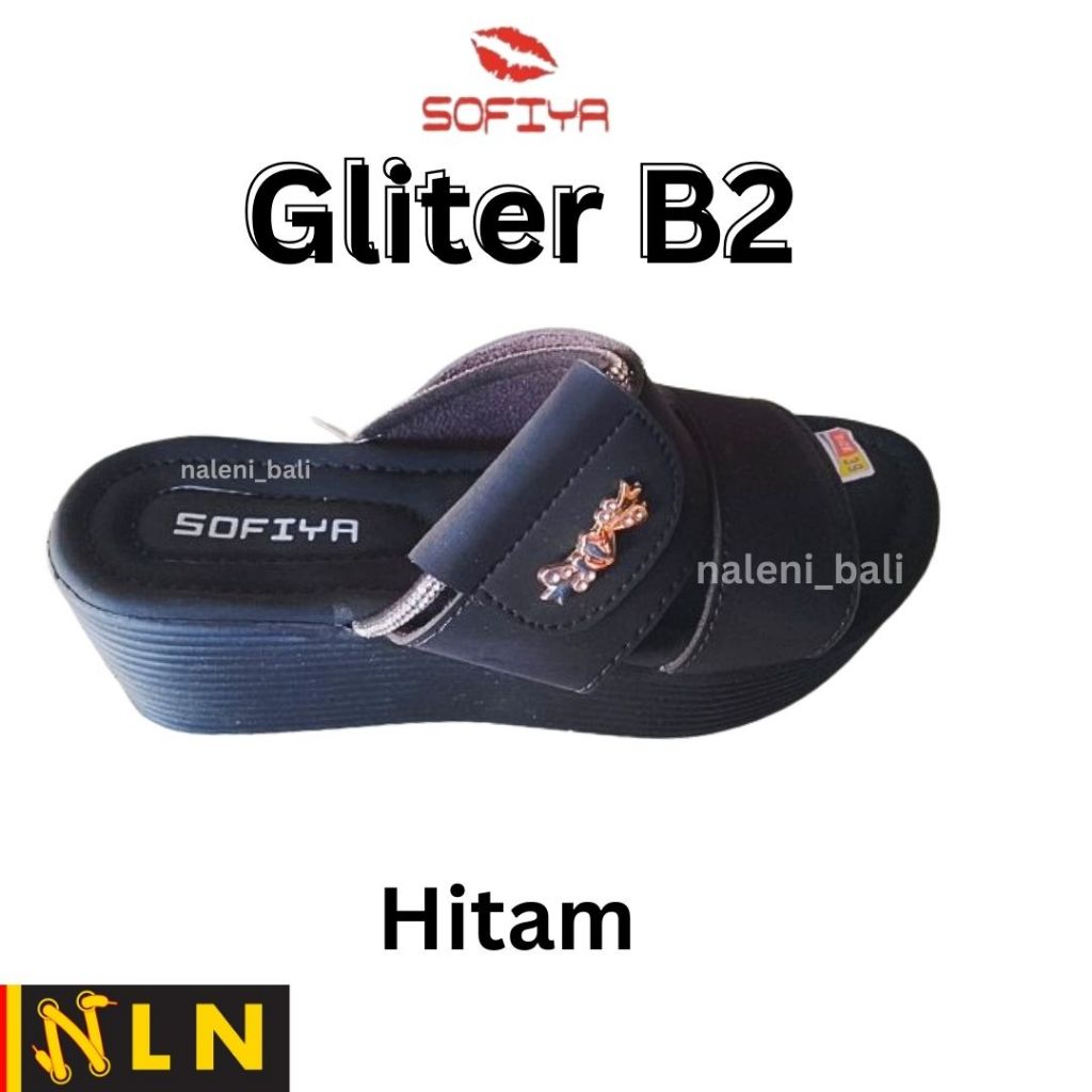 OBRAL Sandal wedges Cewek Sandal Sofiya Wedges Wanita Sandal Platform