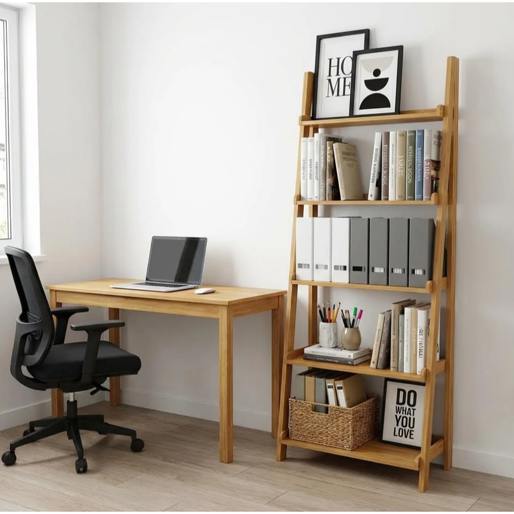 Rak Kayu Susun Tempat Pajangan Pot Bunga Hiasan Rak Sudut Dekorasi Ruang Tamu Minimalis