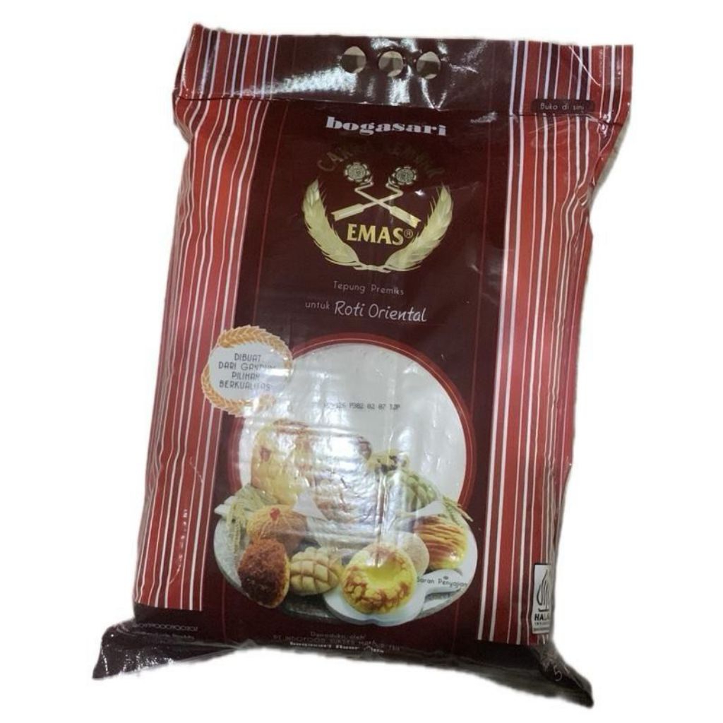 BOGASARI CAKRA KEMBAR EMAS TEPUNG PREMIUM ROTI ORIENTAL