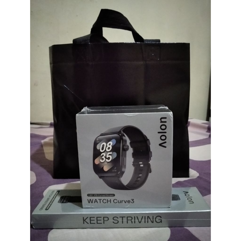 SMARTWATCH A*L*N TYPE CURVE 3 TERBARU ORIGINAL 100%