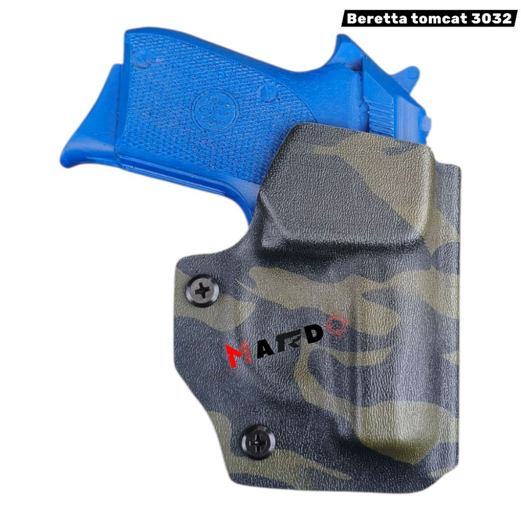 holster beretta tomcat 3032 motif kydex blackmulticam luar pinggang