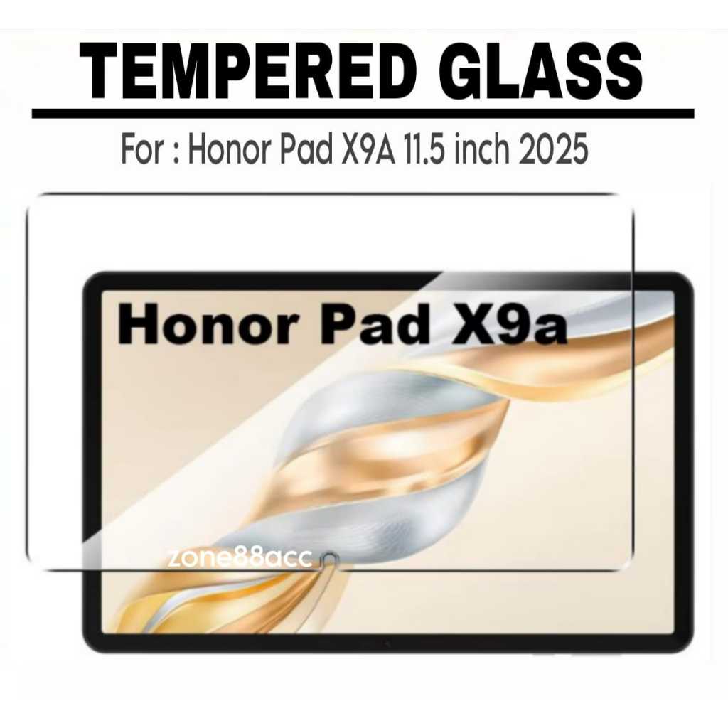 Antigores Honor pad X9a 2025 11.5"inch  tempered glass honor pad x9a / anti gores honor pad x9a / sc