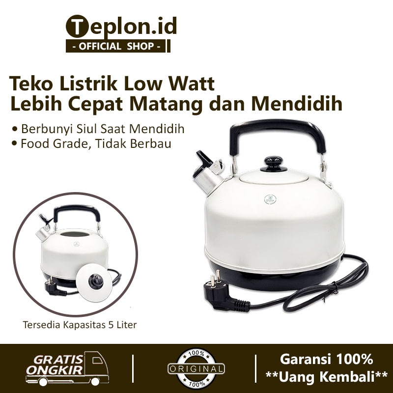Maspion Teko Listrik Bunyi Aluminium | Ceret Elektrik Siul | Kettle Masak Air