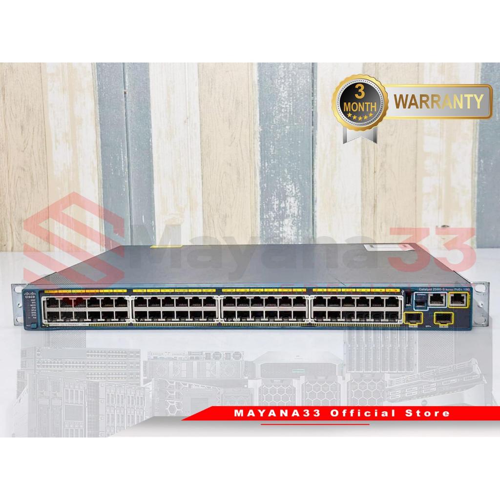 Switch Cisco Catalyst 2960S Series PoE+ 10G Type WS-C2960S-48FPD-L