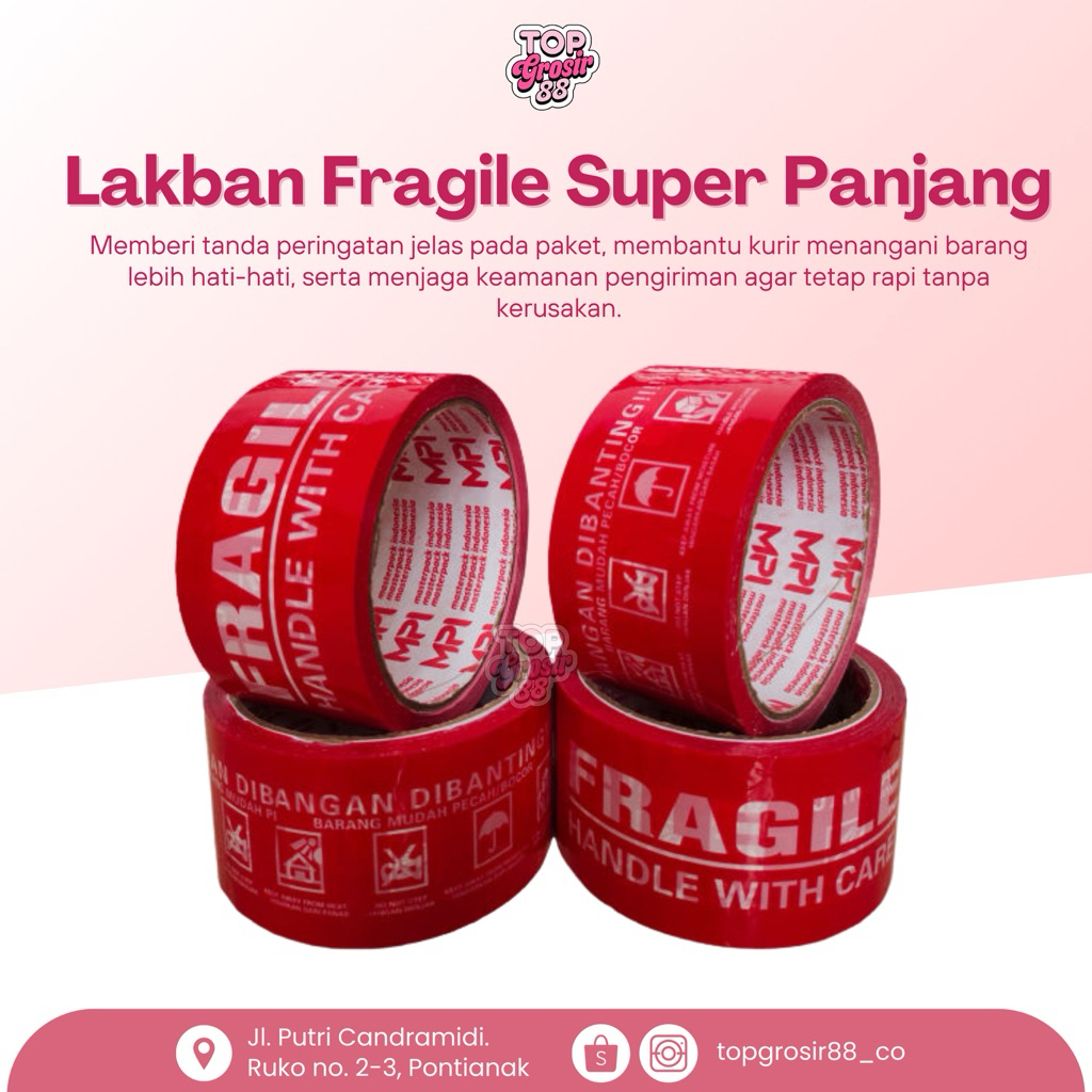 Lakban Fragile 300yard