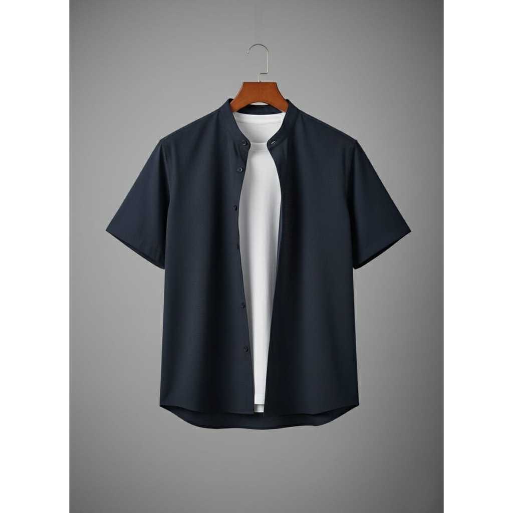 Kemeja koko Pria Polos kerah Shanghai YEGE