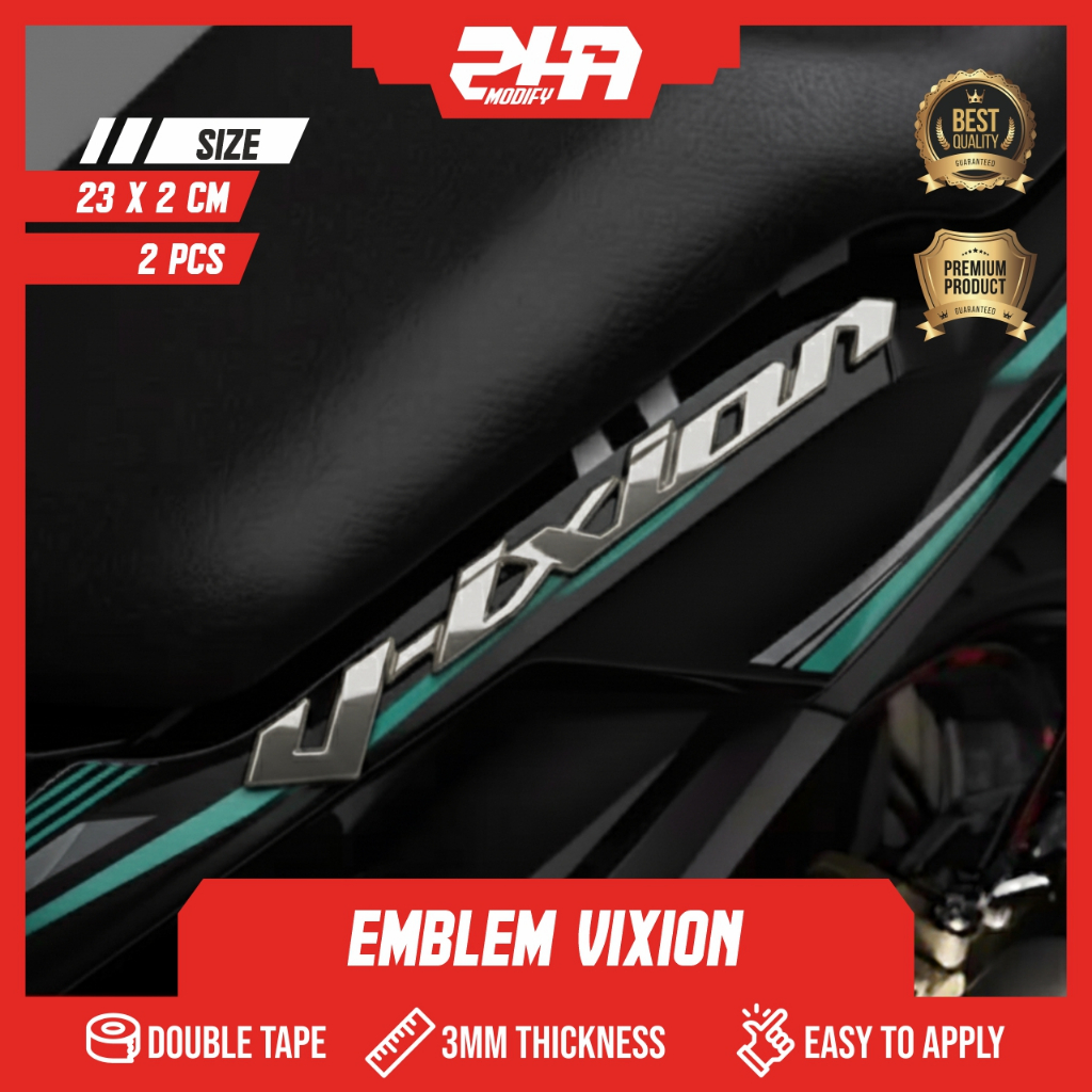 EMBLEM VIXION LOGO VIXION EMBLEM YAMAHA VIXION LOGO YAMAHA VIXION BUKAN STIKER VIXION STIKER MOTOR E