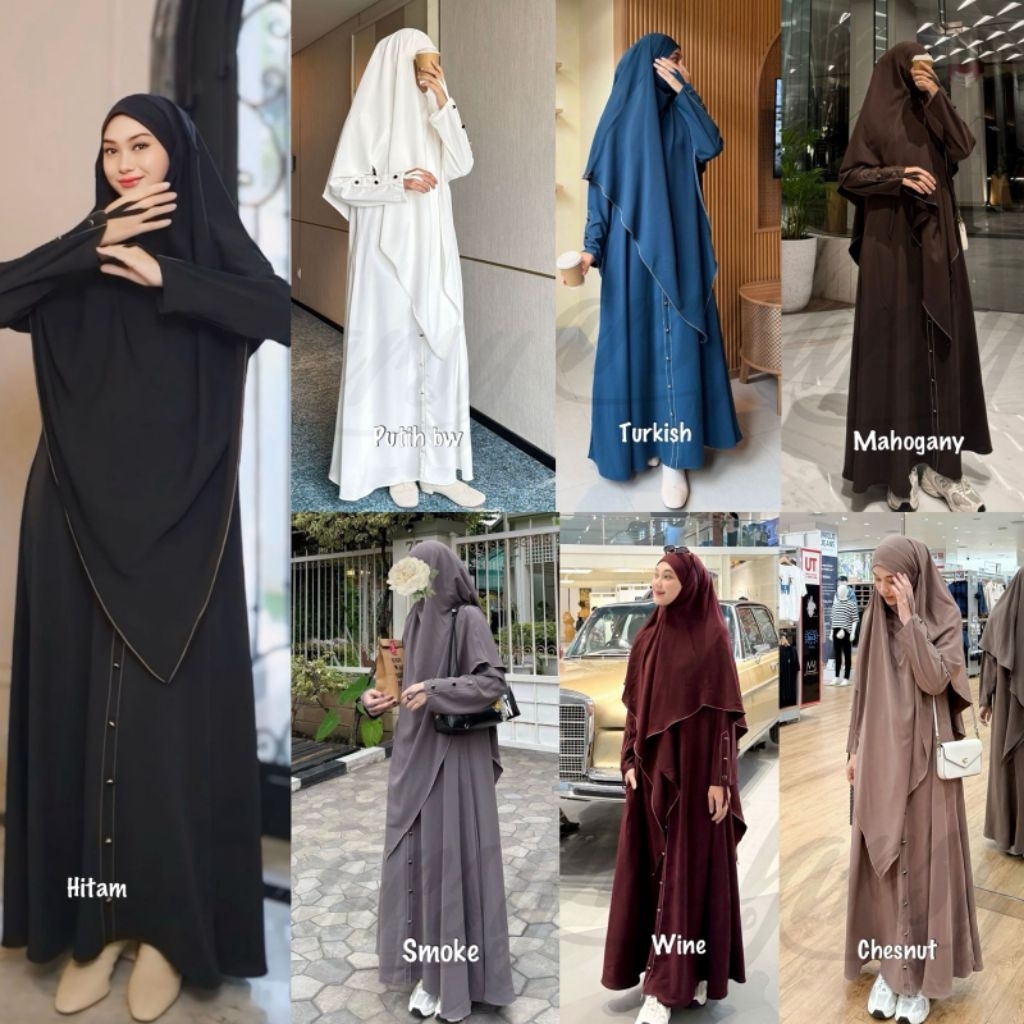 AISHA SET SYAR’I BY ARSY HIJAB ORIGINAL
