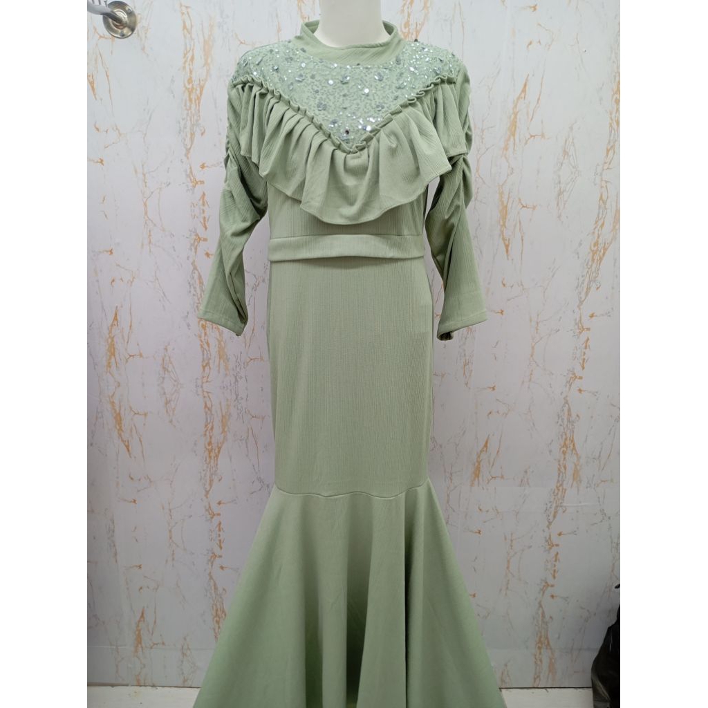DRESS KNIT GAMIS PESTA PREMIUM GAMIS DUYUNG